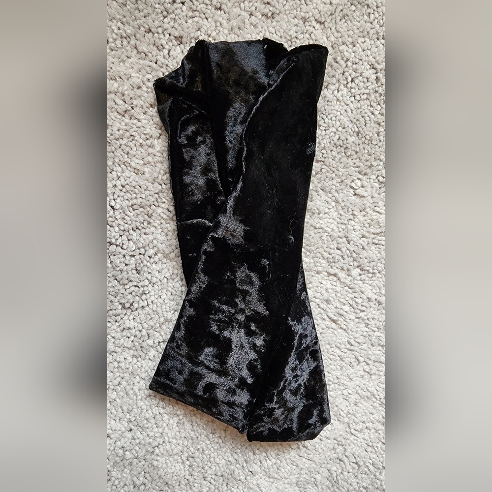 Black Velvet Twist Headband